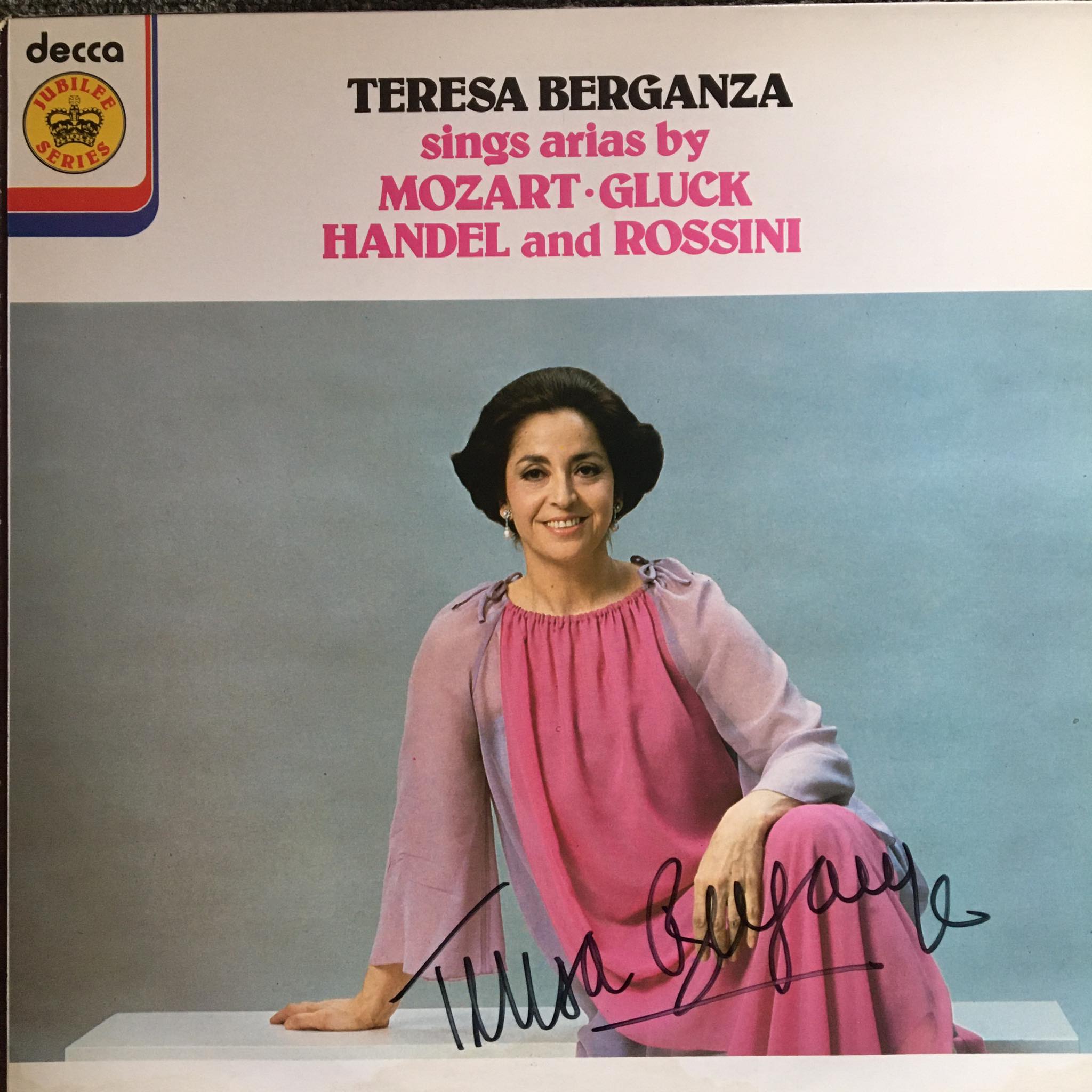 Teresa Berganza – Sings arias by Mozart, Gluck, Handel and Rossini