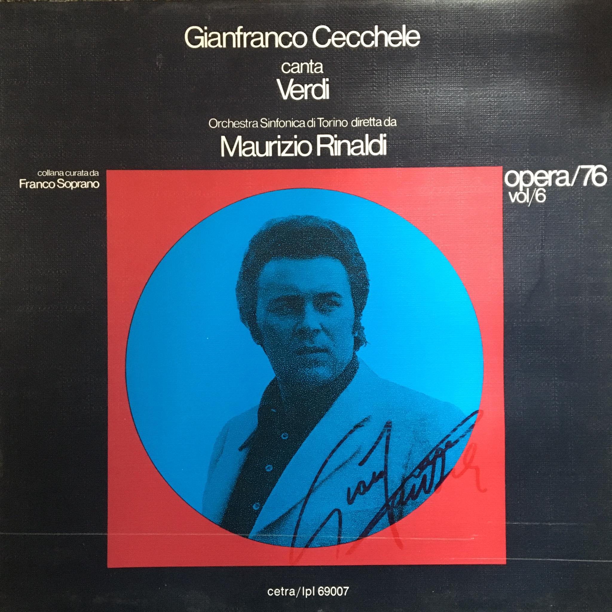 Gianfranco Cecchele – Canta Verdi