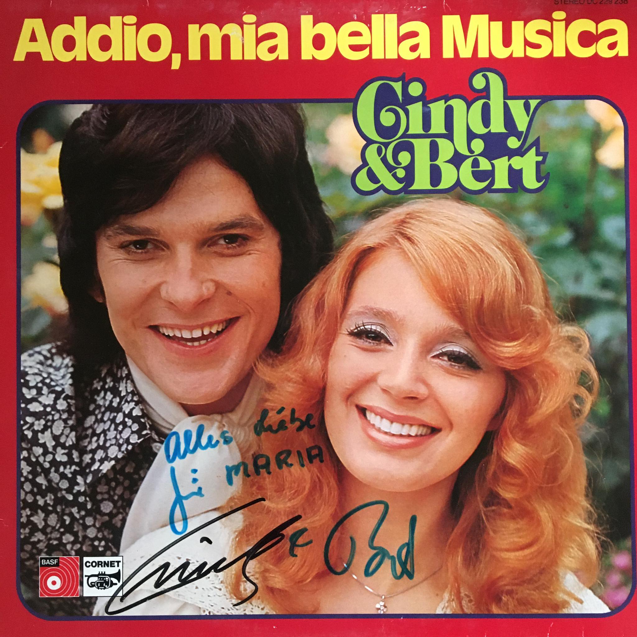 Cindy & Bert – Addio, mia bella Musica
