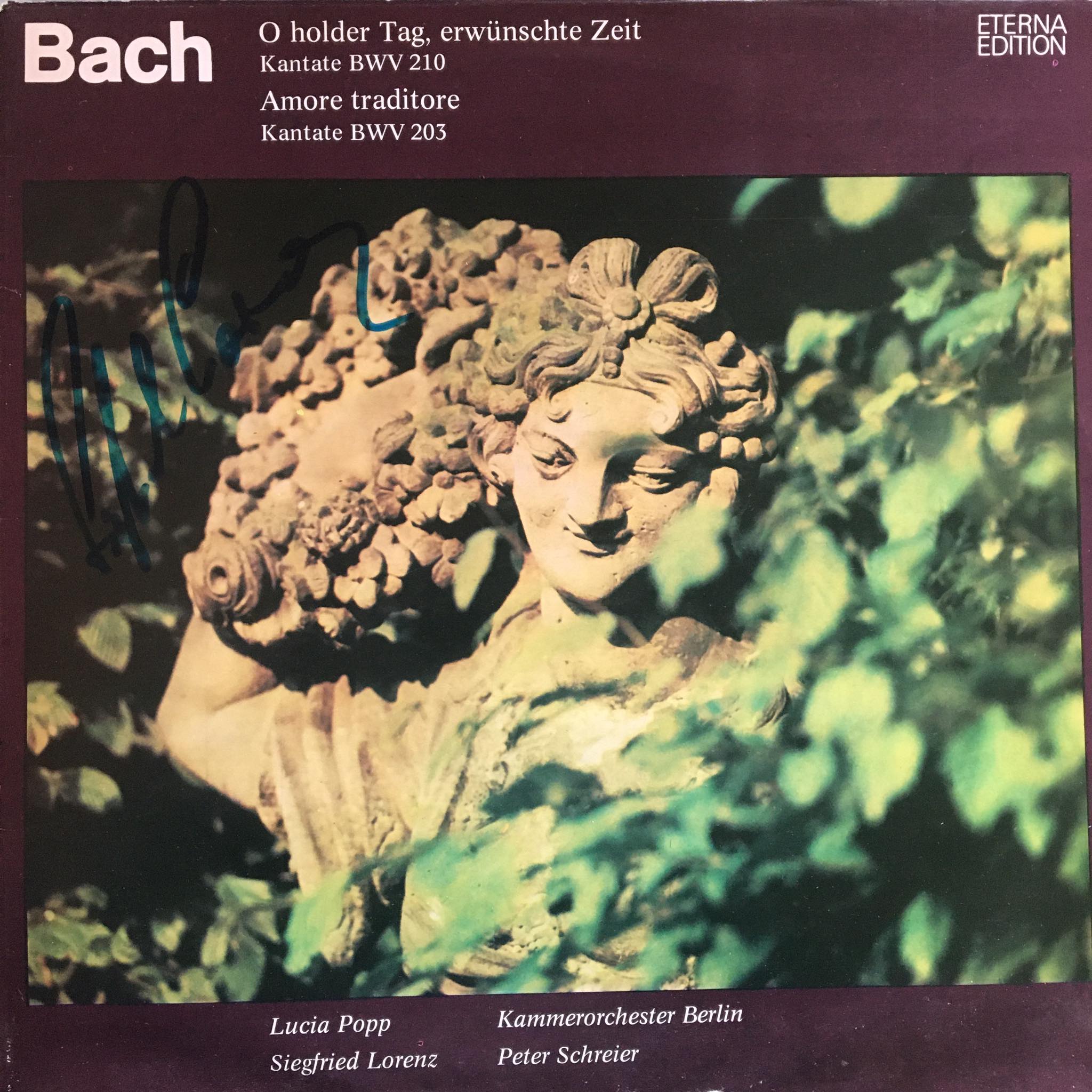 Johann Sebastian Bach – O holder Tag, erwünschte Zeit / Amore traditore