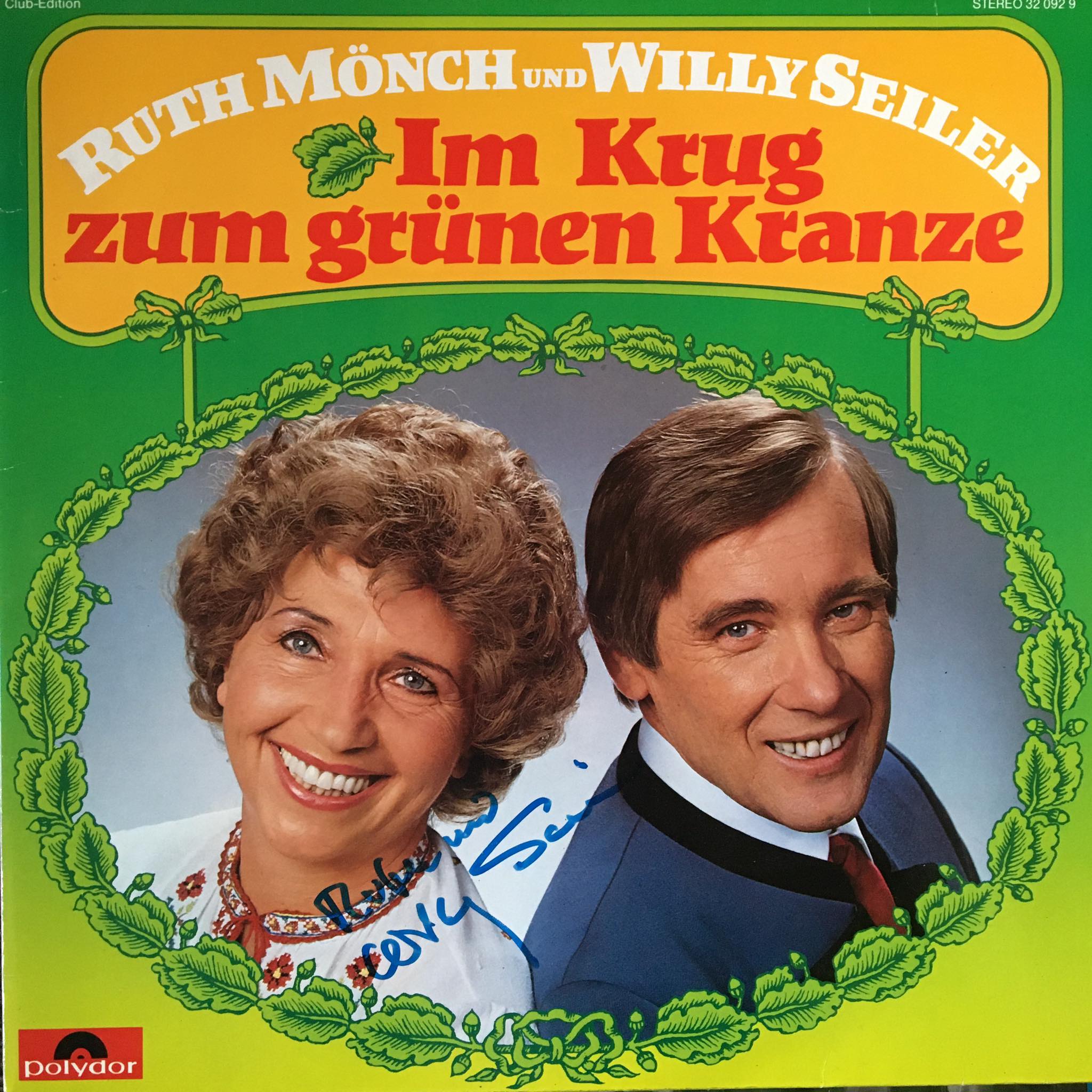 Ruth Mönch und Willy Seiler – Im Krug zum grünen Kranze