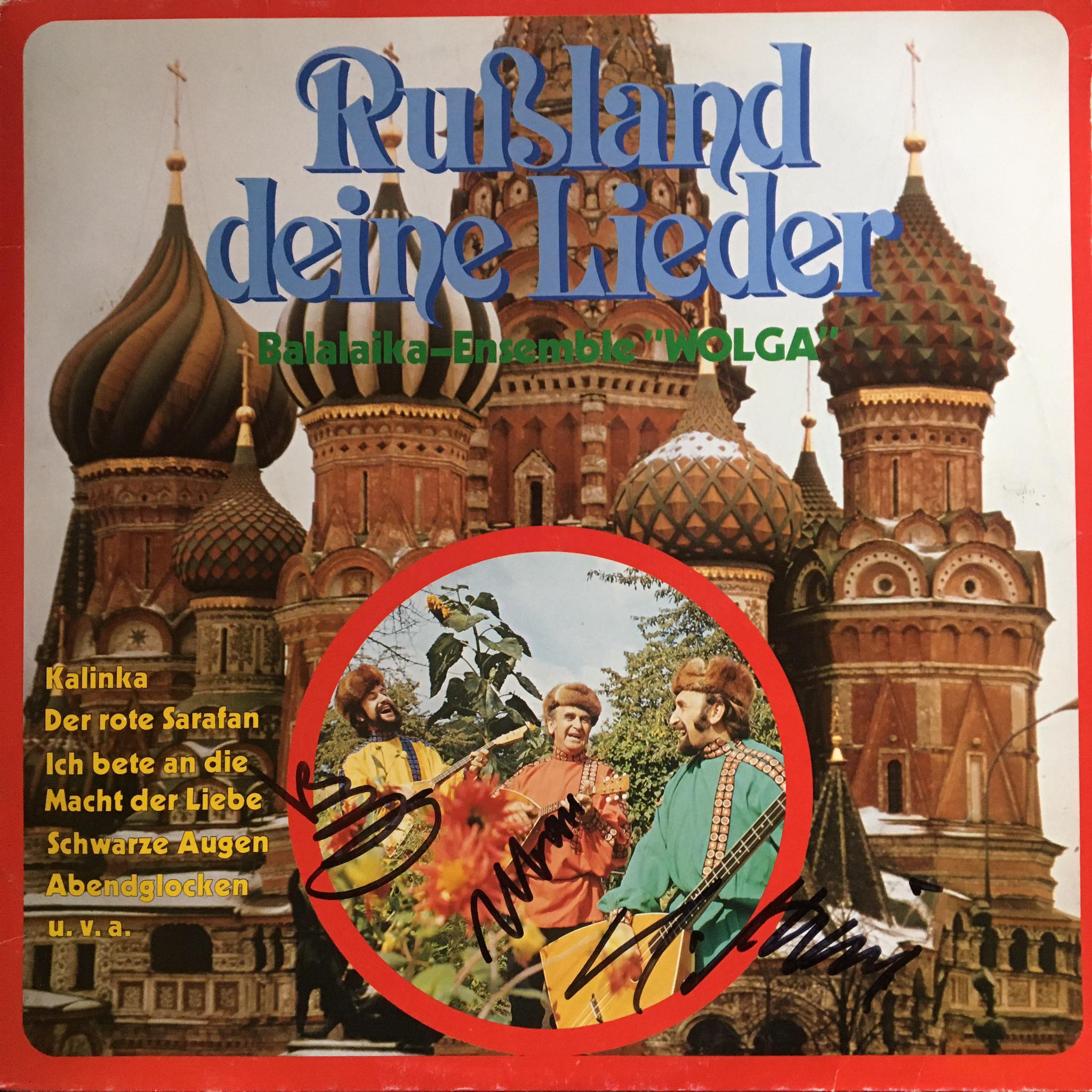 Balalaika-Ensemble „Wolga“ – Rußland deine Lieder
